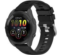 Arkovis compatible avec Garmin Venu 2 plus/Vivoactive 5 / Approach S50 / Vivomove HR Sport/Venu SQ Bracelet de Montre, Bracelet respirable de montre-bracelet de silicone NO250925 (20mm, Black)