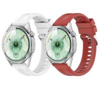 Arkovis compatible avec Huawei Watch GT6 Pro 46MM / GT 5 46MM / GT5 Pro 46MM / GT 6 46MM Bracelet Montre De Rechange en Silicone NO260405 (22mm, H [Pack of 2])