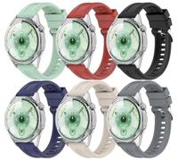 Arkovis compatible avec Huawei Watch GT6 Pro 46MM / GT 5 46MM / GT5 Pro 46MM / GT 6 46MM Bracelet Montre De Rechange en Silicone NO260405 (22mm, A [Pack of 6])