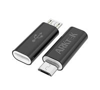 ARKTEK Adaptateur Micro USB vers USB C (Confezione da 2), Adaptateur USB C vers Micro USB Chargement et Synchronisation pour Galaxy S7 / S7 Edge, LG G4, Nexus 5/6, P Smart Y6, Appareil Photo