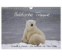 Arktische Träume - Eisbären in Kanada (Wandkalender 2026 DIN A4 quer), CALVENDO Monatskalender: Faszination Eisbär - Eine Expedition in die kanadische Tundra