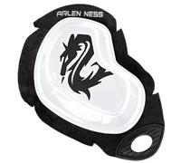 Arlen Ness E.T.O. D Sliders genou, Blanc