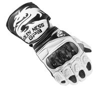 Arlen Ness Monza Gants de moto, noir-blanc, taille XS pour homme