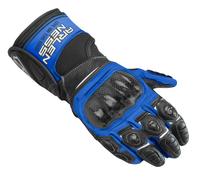 Arlen Ness Mugello Gants de moto, noir-bleu, taille XS pour homme