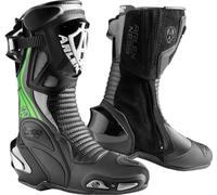 Arlen Ness Pro Shift 2 Bottes de moto, noir-blanc-vert, taille 48 pour femmes