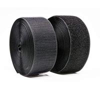 Arlent 50mm (2 ") Largeur 5 Mètres Ruban Adhésif Ruban Nylon Adhésif Bandes de Nylon Tissu Dos Non Adhésif Dos Noir