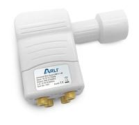 Arli LNB Quad Tête Universelle Slim 0 1 dB Gain 60 dB Full HD 3D Ultra HD 4K Gold