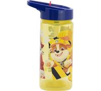 arlis Bouteille d'eau carrée réutilisable avec paille intégrée 510 ml - Gourde paw patrol (gourde paw patrol-b)