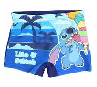 arlis Boxer de Bain Stitch - Short de Bain Stitch (FR/ES, Âge, 3 Ans, 4 Ans, Taille Normale, Boxer de Bain lilo et Stitch)