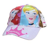 Casquette de Baseball pour Filles en Licence, Casquette de Baseball Réglable pour Fille - Casquette Enfant Chapeau Visière Confortable (FR/ES, Âge, Taille Unique, Casquette Princesse)