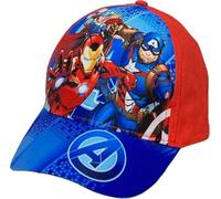 arlis Casquette de Baseball pour Garçon en Licence, Casquette de Baseball Réglable pour Garçon - Casquette Enfant Chapeau Visière Confortable (FR/ES, Âge, Taille Unique, asquette Avengers -a)