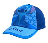 arlis Casquette Stitch, Casquette de Baseball Réglable - Casquette Enfant Chapeau Visière Confortable (FR/ES, Âge, Taille Unique, Casquette Stitch Bleu - a)