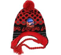 arlis Chapeau péruvien Enfants (FR/ES, Numérique, 52, 54, Lady Bugs-Rouge)