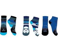 arlis Chaussettes basses Star Wars - Lot De 3 Paires Socquettes Star Wars (FR/ES, Numérique, 31-34, Taille normale, Lot De 3 Paires Socquettes)