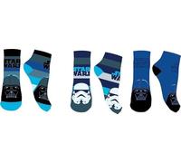 arlis Chaussettes basses Star Wars - Lot De 3 Paires Socquettes Star Wars (FR/ES, Numérique, 35, 36, Taille normale, Lot De 3 Paires Socquettes Star Wars)