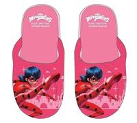 Chausson Miraculous - Ladybug (Fuchsia, Système Taille Chaussures EU, Adolescent, Numérique (intervalle), Moyen, 33, 34)
