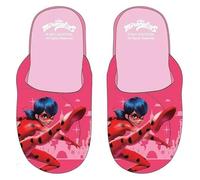 Chausson Miraculous - Ladybug (Rose, Système Taille Chaussures EU, Enfant de 2 à 5 ans, Numérique (intervalle), Moyen, 29, 30)