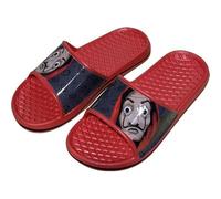 Claquettes de bain Bella Ciao (Rouge, Système Taille Chaussures EU, Adolescent, Numérique (intervalle), Moyen, 34, 35)