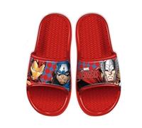 arlis Claquettes De Bain Enfants (Rouge, Système Taille Chaussures EU, Enfant de 2 à 5 ans, Numérique (intervalle), Moyen, 28, 29)