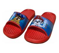 arlis Claquettes de bain Pat Patrouille (Rouge, Système Taille Chaussures EU, Enfant de 2 à 5 ans, Numérique (intervalle), Moyen, 28, 29)