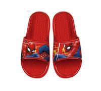 arlis Claquettes de bain Spiderman (Rouge, Système Taille Chaussures EU, Enfant de 2 à 5 ans, Numérique (intervalle), Moyen, 30, 31)