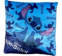 Disney Coussin Stitch – 38 cm, velours multicolore, intérieur