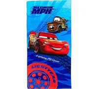 arlis Drap de Plage Cars Disney ou Serviette de Bain Cars Disney 70 X 140 Cm en Coton (Serviette Cars)