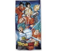 arlis Drap de Plage Dragon Ball Super ou Serviette de Bain Dragon Ball Super 70 X 140 Cm en Coton (Serviette de Bain Dragon Ball Z)
