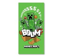 arlis Drap de Plage ou Drap de Bain Minecraft (Serviette Minecraft)