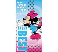 arlis Drap De Plage Ou Serviette De Bain Minnie Disney 70 X 140 Cm (Drap de Plage Minnie)