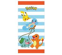 arlis Drap de Plage Pokémon ou Serviette de Bain Pokémon 70 X 140 Cm en Coton (Seviette de Bain - D)