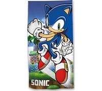 arlis Drap de Plage Sonic ou Serviette de Bain Sonic 70 X 140 Cm en Coton (Serviette Sonic)