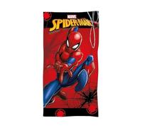 Arlis Drap de Plage Spiderman ou Serviette de Bain Spider-Man Marvel 70 X 140 Cm en Coton (Serviette de Bain Spider-Man)