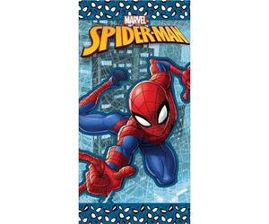 arlis Drap de Plage Spiderman ou Serviette de Bain Spiderman 70 X 140 Cm en Coton (Serviette de Bain Spiderman)