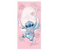 arlis Drap De Plage Stitch Ou Serviette De Bain Stitch 70 X 140 Cm (Drap de Plage Stitch - M)