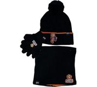 arlis Ensemble Bonnet Gants cache cou Naruto(snood ou tour de cou double a l'interieur) (Ensemble bonnet + gants + snood Naruto - A)