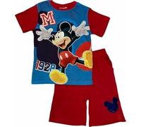 arlis Ensemble T-Shirt avec Short Mickey Disney l'image est imprimée à l'avant Col Rond. Matière: 100% Coton