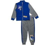 arlis Ensembles Jogging Enfant en Licence - Ensemble Survêtement de sport Enfant (FR/ES, Âge, 3 ans, Taille normale, Set Jogging Sonic-A)