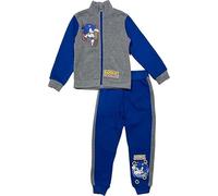 arlis Ensembles Jogging Enfant en Licence - Ensemble Survêtement de sport Enfant (FR/ES, Âge, 3 ans, Taille normale, Set Jogging Sonic)