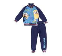 arlis Ensembles Jogging Enfant en Licence - Ensemble Survêtement de sport Enfant - Sweat avec pantalon jogging Garçon (FR/ES, Âge, 4 ans, Taille normale, 4 Ans - 104 Cm, Minions-A)