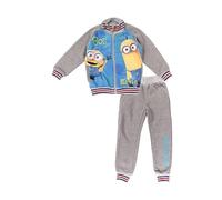 arlis Ensembles Jogging Enfant en Licence - Ensemble Survêtement de sport Enfant - Sweat avec pantalon jogging Garçon (FR/ES, Âge, 8 ans, Taille normale, 8 Ans - 128 Cm, Minions-B)
