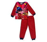 arlis Ensembles Pyjama Polaire Miraculous (FR/ES, Âge, 5 ans, Taille normale, Rouge)