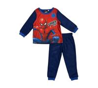 Ensembles Pyjama Polaire Spider-Man(FR/ES, Âge, 4 Ans, Taille Normale, Marine)