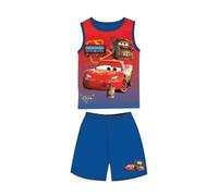 arlis Ensembles shorts et haut Cars Disney - Ensemble T-Shirt + Short Cars Disney (bleu-B, 4 Ans)