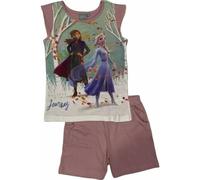 arlis Ensembles shorts et haut Frozen 2 Disney - Ensemble T-Shirt Et Short Frozen 2 Disney (Ensemble Débardeur + Short Frozen 2 Disney-E, 6 Ans)