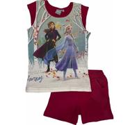 arlis Ensembles shorts et haut Frozen 2 Disney - Ensemble T-Shirt Et Short Frozen 2 Disney (Ensemble Débardeur + Short Frozen 2 Disney-F, 8 Ans)