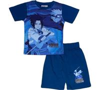 Ensembles Shorts et Haut Naruto - Ensemble Pyjama Naruto Shippuden (Blue, 6 Ans-116 Cm)
