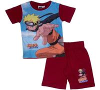 Ensembles Shorts et Haut Naruto - Ensemble Pyjama Naruto Shippuden (Red, 10 Ans-140 Cm)
