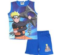Ensembles shorts et haut Naruto - Ensemble t-shirt super short Naruto Shippuden (Bleu, 4-6 ANS)