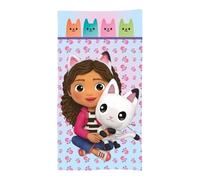 arlis Gabby's Dollhouse Drap de Plage ou Drap de Bain Serviette 100% Microfibre 70 x 140 cm